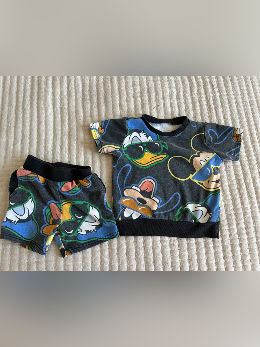 Vintage Disney Toddler Short Set